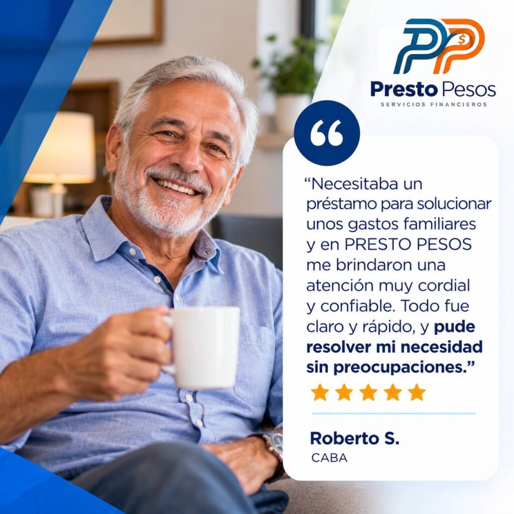 testimonio de confianza financiera